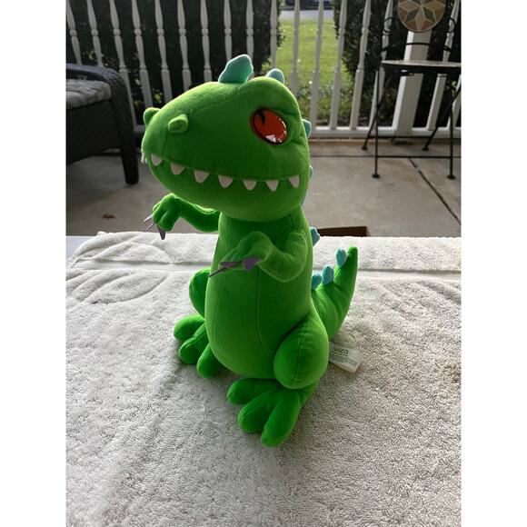 Nickelodeon Rugrats Reptar 12” Plush 2000 Nanco- Preowned - Picture 1 of 4